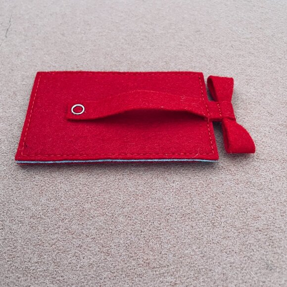 STARBUCKS RARE EMBELLISHED CUT OUT FELT GIFT CARD HOLDERS - SET OF 3 - NEW! - Picture 9 of 12